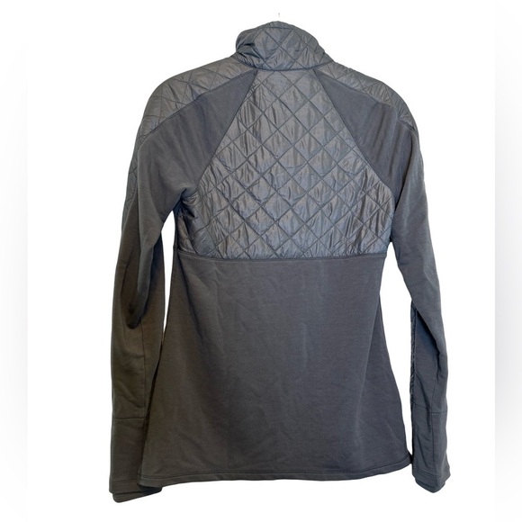 Athleta Gray Quilted Half Zip Size XS - Picture 6 of 11